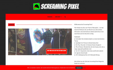 screamingpixel.at screenshot
