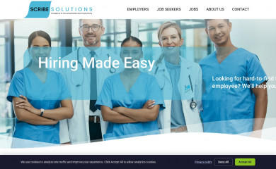 scribesolutions.com screenshot