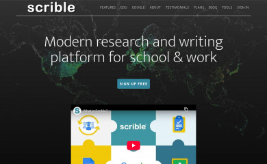 scrible.com screenshot