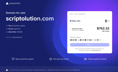 scriptolution.com screenshot