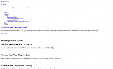 scryptmail.com screenshot
