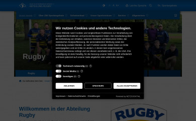 scs-rugby.de screenshot