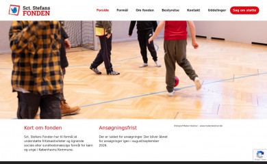 sct-stefans-fonden.dk screenshot