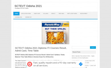 sctevtorissa.in screenshot