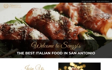 scuzzisitalianrestaurant.com screenshot