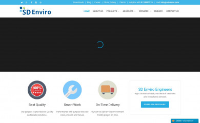 sdenviro.com screenshot