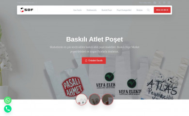 sdfambalaj.com screenshot
