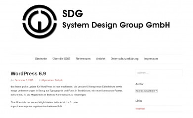 sdg.de screenshot