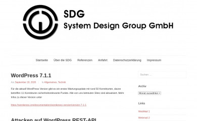 sdg.de screenshot