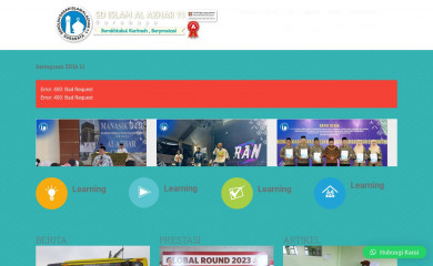 sdialazhar11.sch.id screenshot