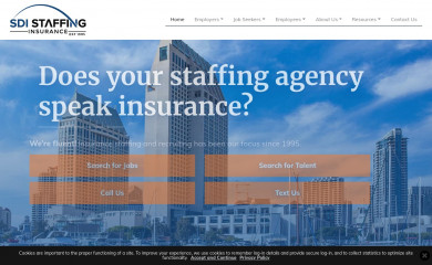 sdistaffing.com screenshot