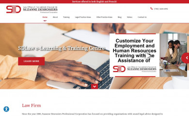 sdlawtimmins.com screenshot