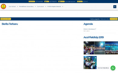 sdmontessori.sch.id screenshot