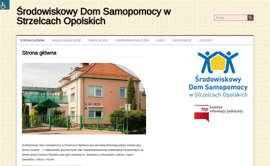 sdsstrzelce.pl screenshot