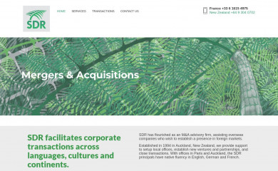sdr.co.nz screenshot