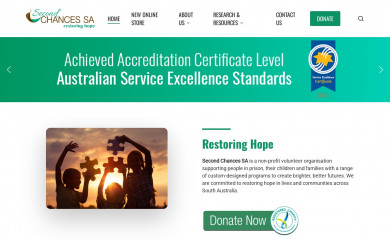 secondchances.org.au screenshot