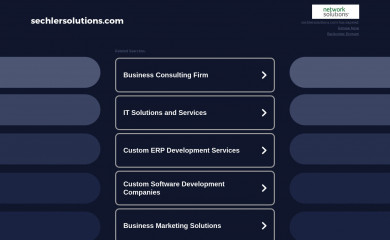 sechlersolutions.com screenshot