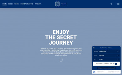 secretbar.nl screenshot