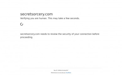secretsorcery.com screenshot