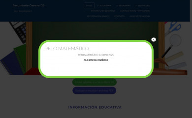 secundaria29.com screenshot