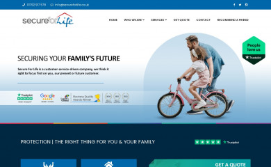 secureforlife.co.uk screenshot