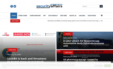securityaffairs.co screenshot