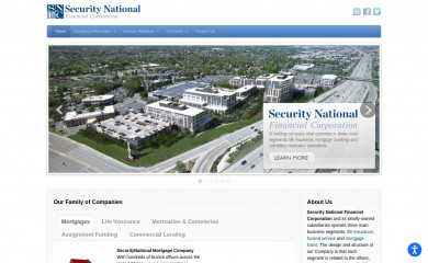 securitynational.com screenshot