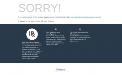 securite-privee-du-livradois.fr screenshot