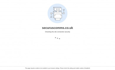 securuscomms.co.uk screenshot
