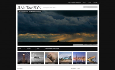 seantamblyn.com screenshot
