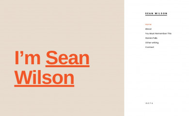 seanwilson.net.au screenshot