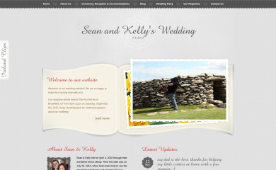 seanandkelly2012.com screenshot