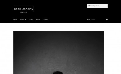 seandohertymusic.com screenshot
