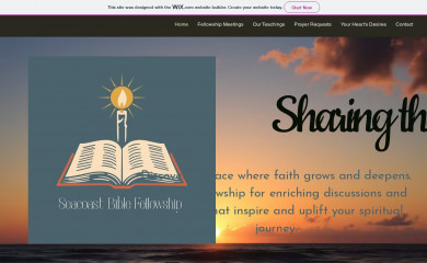 seacoastbiblefellowship.org screenshot