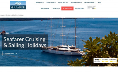 seafarercruises.com screenshot