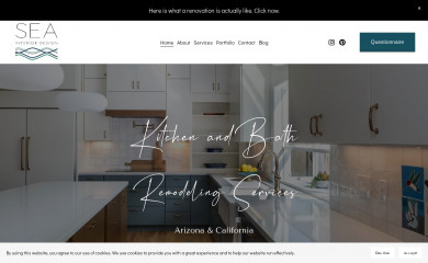 seainteriordesign.com screenshot