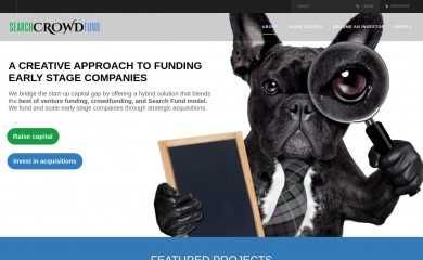searchcrowdfund.com screenshot