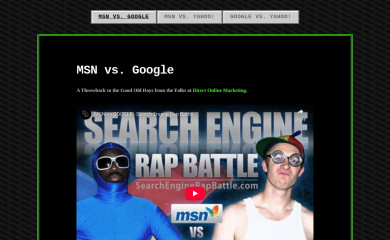 searchenginerapbattle.com screenshot