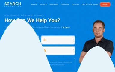 searchlogistics.com screenshot