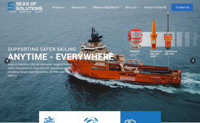 seasofsolutions.com screenshot