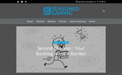 seasonedgaming.com screenshot