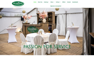 seasonscatering.nl screenshot