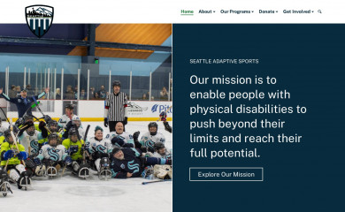 seattleadaptivesports.org screenshot