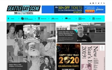 seattlegayscene.com screenshot