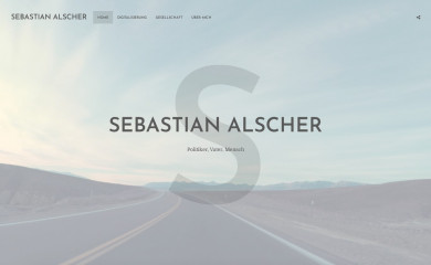 sebastian-alscher.de screenshot