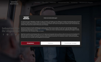 sebastian-muenzenmaier.de screenshot