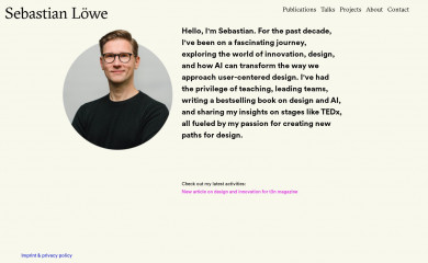 sebastianloewe.com screenshot