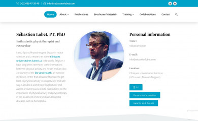 sebastienlobet.com screenshot