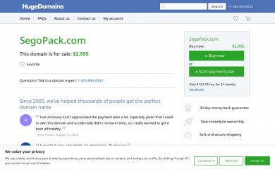 segopack.com screenshot