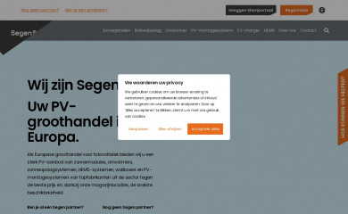 segensolar.nl screenshot